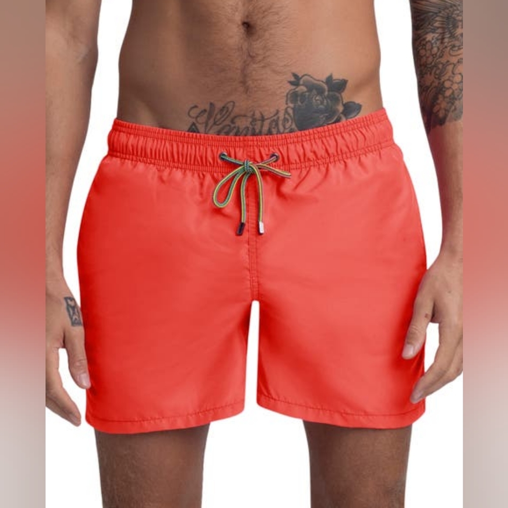 New Forever 21 Coral Board Swim Shorts (XL)